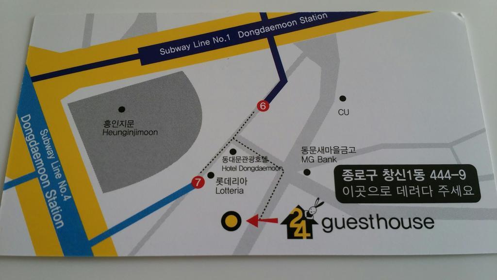 24 Guesthouse Dongdaemun Market Seoul Ngoại thất bức ảnh